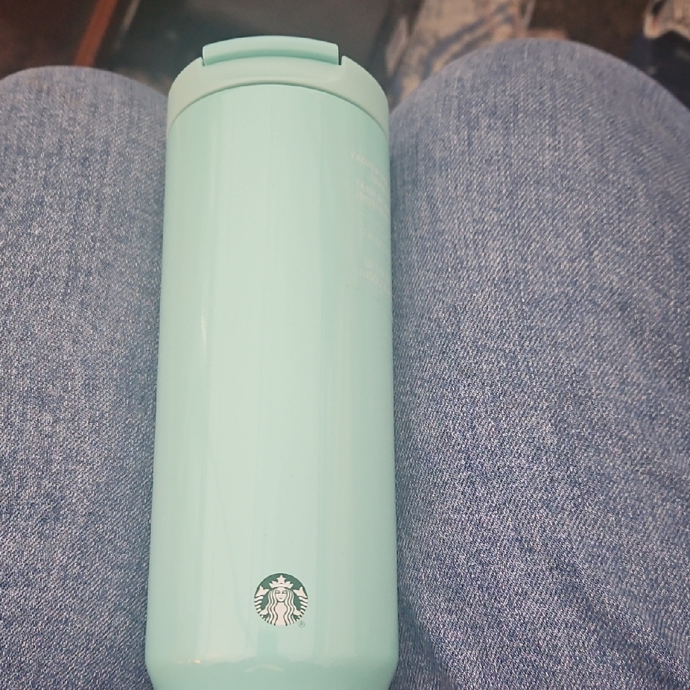 Starbucks Aqua Travel Mug